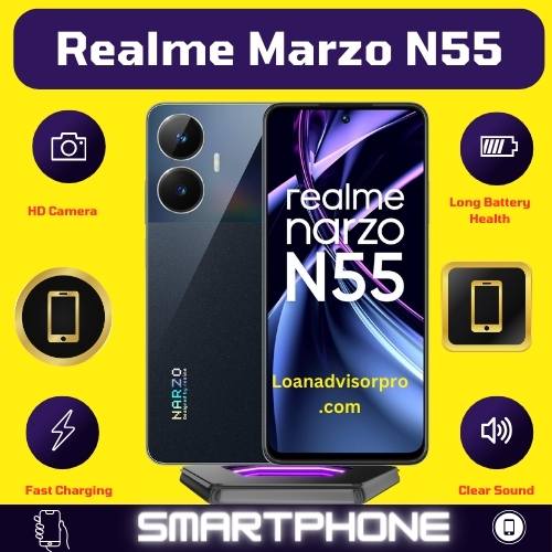Realme Narzo N55 6GB+128GB) 33W Fastest Charging