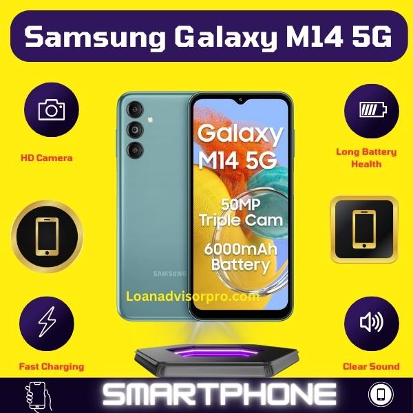 Samsung Galaxy M14 5G (6GB,128GB)|50MP Triple Cam